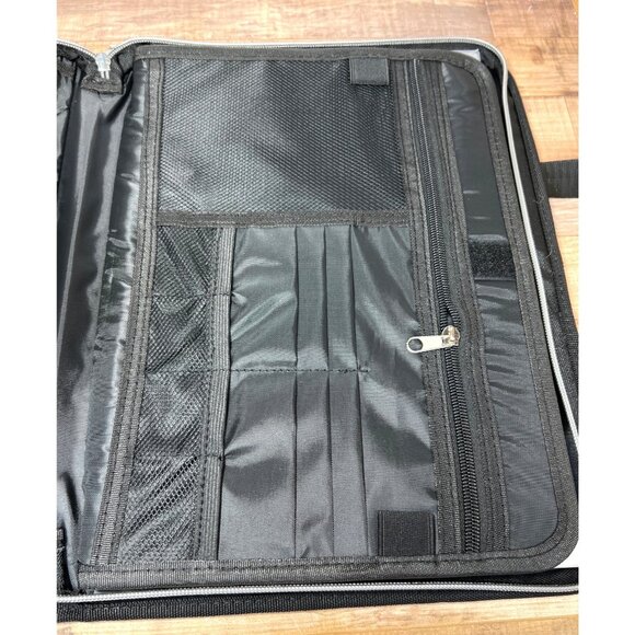 Professional Black Expandable Document Organizer With Zipper Closure - Picture 5 of 6